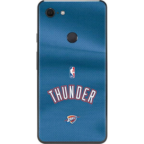 NBA Oklahoma City Thunder Jersey Google Pixel 3 XL Skin